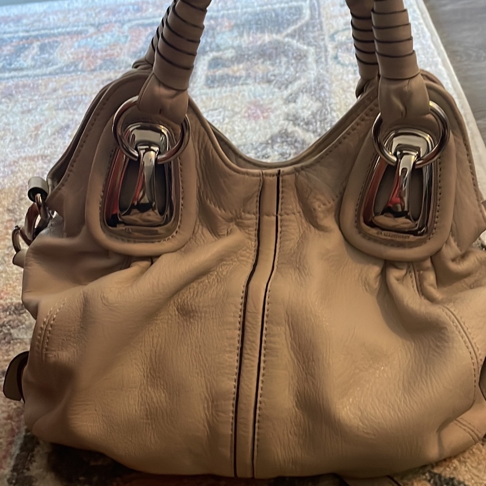 b makowsky purse cream